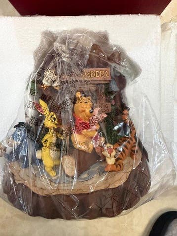 Enesco - Beeldje - Hundred-Acre Pals - Hars, Verzamelen, Nieuw