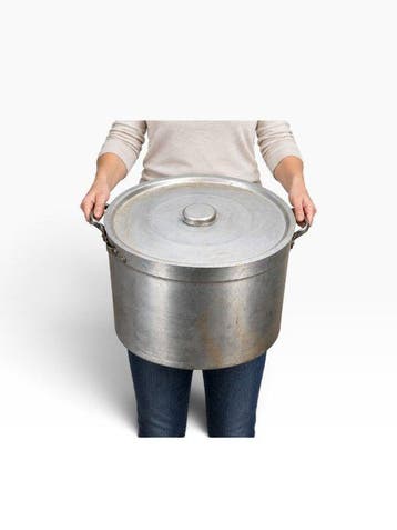 Pot - Aluminium - Rara, Antiek en Kunst