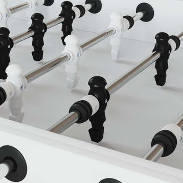 vidaXL Tafelvoetbalspelers 24 st Zwart en Wit 3,6 x 3,1 x, Verzenden