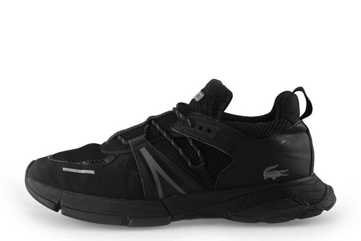 Lacoste Sneakers in maat 44 Zwart, Kleding | Heren, Schoenen, Zwart, Zo goed als nieuw, Sneakers, Verzenden