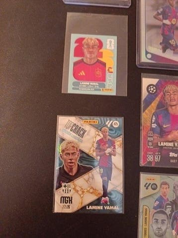 2024/25 Panini Panini Lamine Yamal, Ferrán Torres, Collections