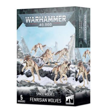 Space Wolves Fenrisian Wolves (Warhammer Nieuw), Ophalen of Verzenden, Nieuw