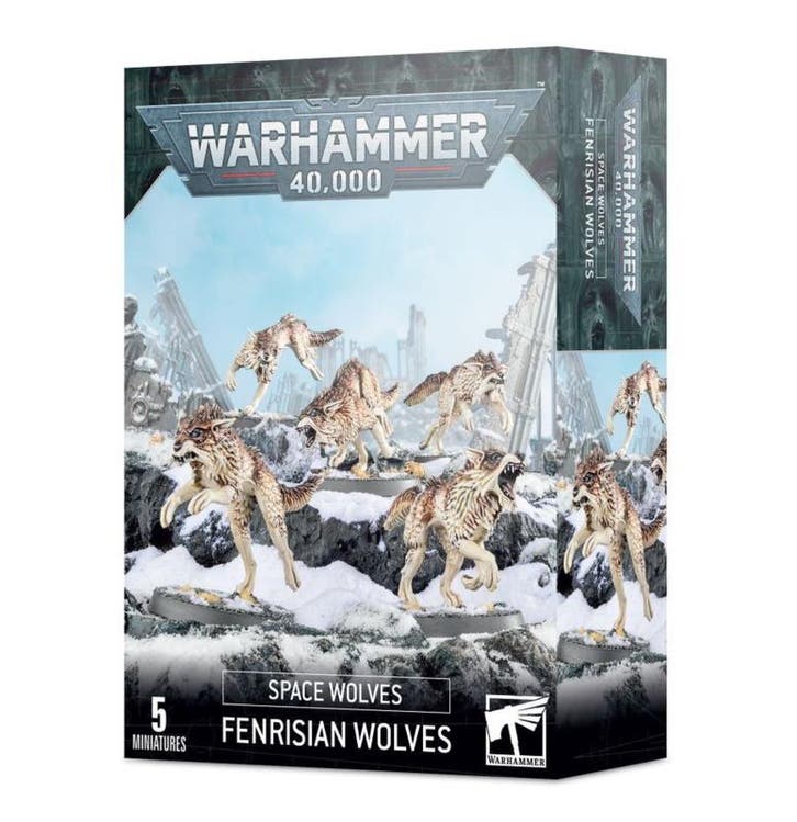 Space Wolves Fenrisian Wolves (Warhammer Nieuw), Hobby en Vrije tijd, Wargaming, Ophalen of Verzenden