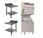 Horeca vaat/pottenwasser doorschuif met inlooptafel,, Verzenden