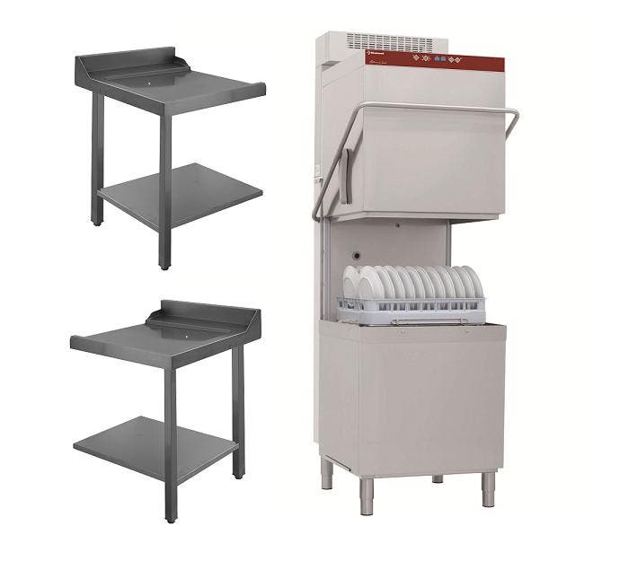 Horeca vaat/pottenwasser doorschuif met inlooptafel,, Articles professionnels, Horeca | Équipement de cuisine, Envoi