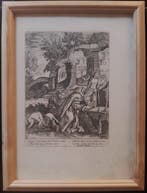 Francesco Valesio (1560-1646) - La tentazione di S.Antonio, Antiek en Kunst