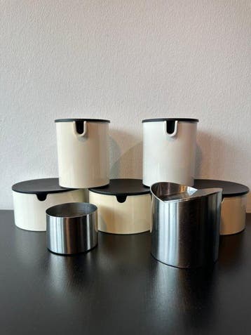 Stelton - Erik Magnussen - Asbak (7) - Plastic, Staal -