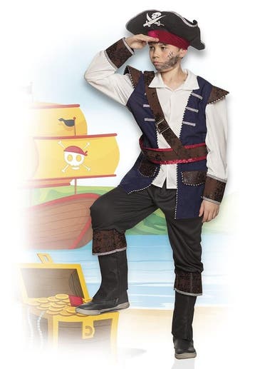 Piratenpak Kind Skelet, Verzenden, Nieuw