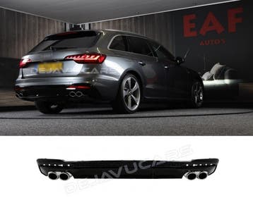 S4 Look Diffuser voor Audi A4 B9.5 S line Facelift, Ophalen of Verzenden