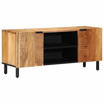vidaXL TV-kast 105x33x46 cm massief acaciahout, Verzenden