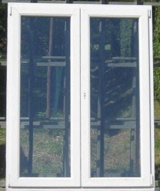 pvc raam , chassis , venster 133 x 171 creme ral 9001, Bricolage & Construction, Châssis & Portes coulissantes, Enlèvement ou Envoi