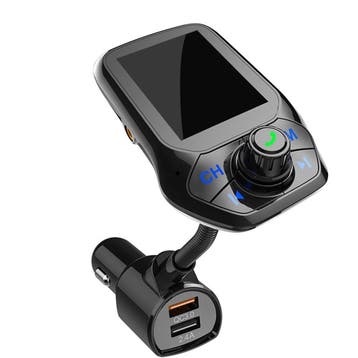 DrPhone BC25 - Draadloze FM Bluetooth Adapter - Oplader -, Verzenden, Nieuw
