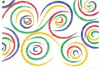 Piero Dorazio (1927-2005) - Cercles du matin