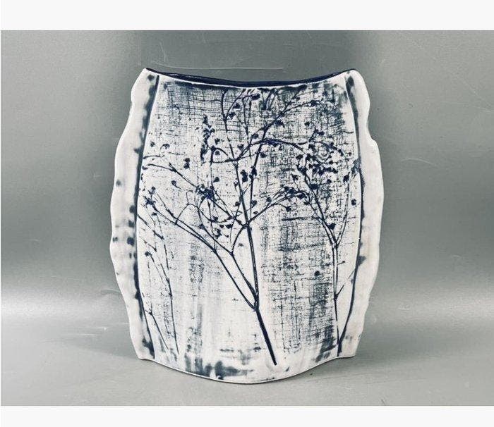 Kutani ware -  Tkichi(with inscription) - Vaas -, Antiquités & Art, Curiosités & Brocante