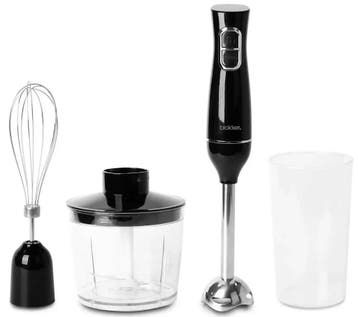 Blokker staafmixerset zwart 400 W - 4-delig, Verzenden, Nieuw