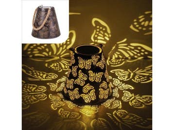 Veiling - Gadgy Solar Tuinlamp LED met Schaduweffect Brons/G, Nieuw