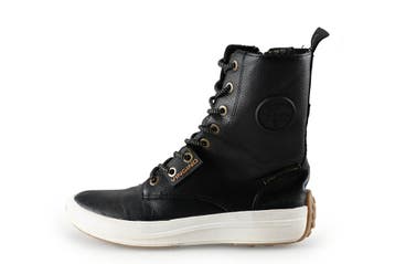 Vingino Veterboots Jongens in maat 36 Zwart, Verzenden, Jongen of Meisje, Schoenen, Zo goed als nieuw
