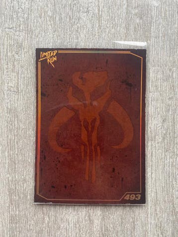 Gen1 #493 Gold Star wars bountyhunter Limited run games T..., Ophalen of Verzenden, Zo goed als nieuw