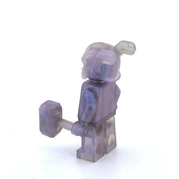 Lego - Figure - Thor zwarte transparante satijn - Plastique