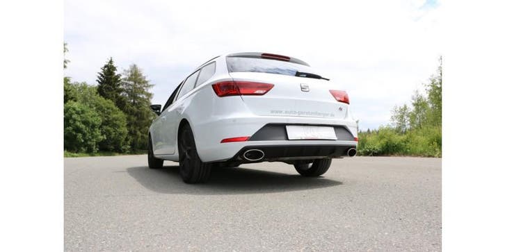 FOX Seat Leon 5F ST - onafhankelijke wielophanging einddempe, Auto-onderdelen, Uitlaatsystemen, Nieuw, Verzenden