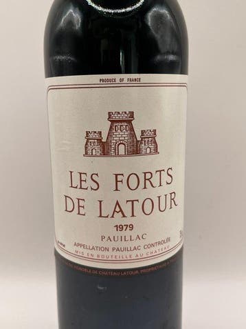 1979 Les Forts de Latour, 2nd wine of Ch. Latour - Pauillac, Nieuw