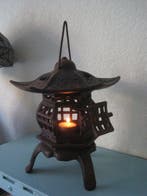 Chandelier - Fonte - lanterne de jardin japonaise, Antiquités & Art