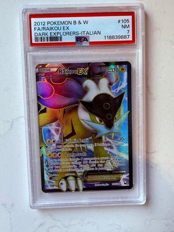 Pokémon - 1 Graded card - PSA 7 - Various sets, Hobby en Vrije tijd, Nieuw