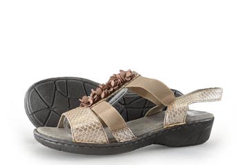 Jenny Sandalen in maat 37 Brons, Overige kleuren, Verzenden, Sandalen of Muiltjes, Zo goed als nieuw