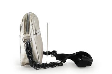 Kipling Schoudertas Zilver, Handtassen en Accessoires, Verzenden, Zo goed als nieuw