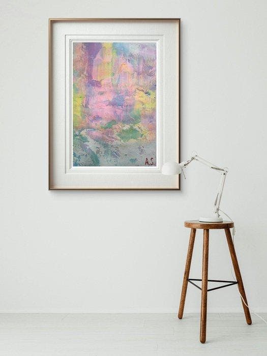 Alex Senchenko - Abstract 2610, Antiquités & Art, Art | Peinture | Moderne