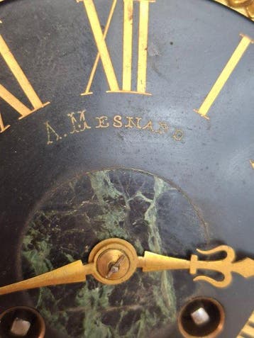 Klokonderdelen - Messing - 1850-1900 - Uurwerk van A.Mesnard