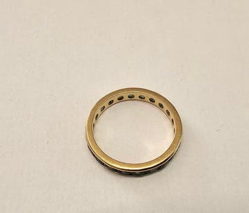 Bague - 18 carats Or jaune - Bague en or jaune 18 K, Bijoux, Sacs & Beauté