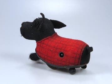 Schuco - Nr. 742 Scotch Terrier - Opwindbare Hond,