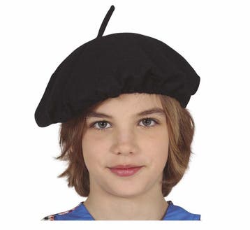 Zwarte Baret Kind, Verzenden, Nieuw