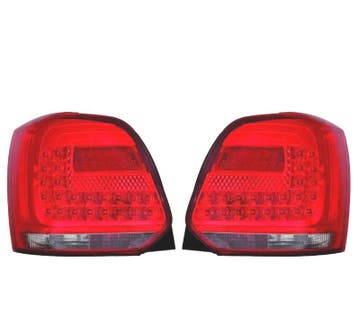 Feux Arrière Pour Volkswagen Vw Polo 6R 09-14 Led Rouge, Verzenden, Nieuw