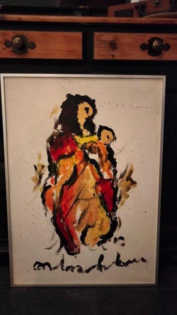 Anton Heyboer (1924-2005) - Geen titel, Antiek en Kunst, Kunst | Schilderijen | Modern