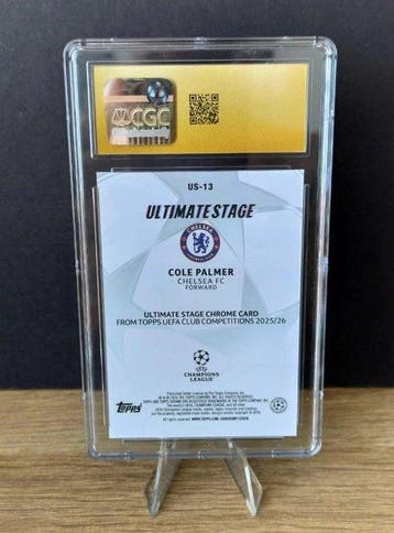 2025/26 Topps Uefa CC Cole Palmer Ultimate Stage Chrome /199