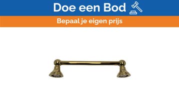 Bieden: Jatro Retro Ultra Brass Grab Bar 300 mm, Ophalen of Verzenden