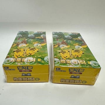 Pokémon - 2 Box - Collect 151C Vol. 4 Together Booster Box, Nieuw