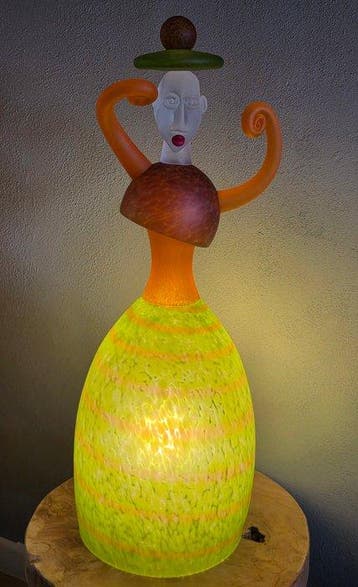 Glasstudio Borowski - Lamp - H. 68 cm - Glas