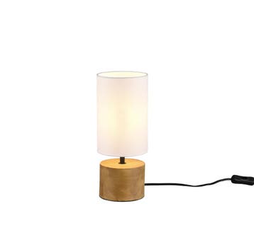 Trio WOODY tafellamp | E14 Fitting | natuurlijke afwerking m, Verzenden, Nieuw