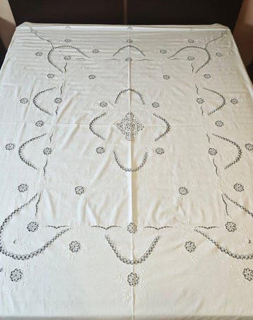 Bedsprei - 265 cm - 230 cm - *Cinquecento* Kant. Italië