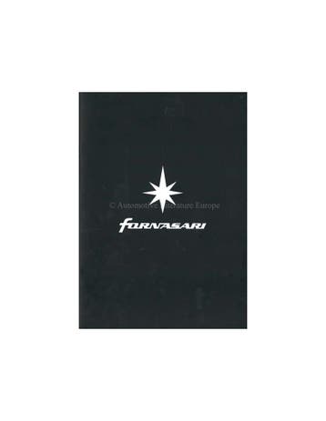 2012 FORNASARI PROGRAMMA BROCHURE ENGELS, Ophalen of Verzenden