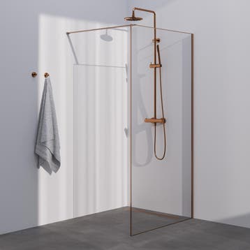 Aanbieding: BRAUER Season inloopdouche model D helder glas, Bricolage & Construction, Ophalen of Verzenden, Douche