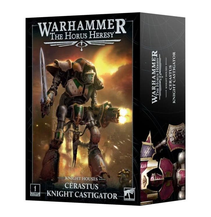 The Horus Heresy Cerastus Knight Castigator (warhammer, Hobby en Vrije tijd, Wargaming, Ophalen of Verzenden