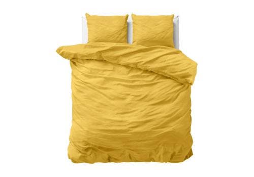 Dreamhouse Stone washed Mustard - 140 x 220, Huis en Inrichting, Slaapkamer | Beddengoed