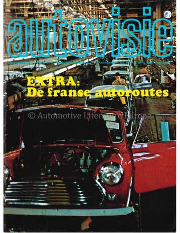 1968 AUTOVISIE MAGAZINE 15 NEDERLANDS, Nieuw