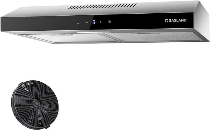Afzuigkap SR60SS 60cm RVS | Retour Deal | 48% Korting, Elektronische apparatuur, Afzuigkappen, Inbouw, Recirculatie, Nieuw, Onderbouw afzuigkap