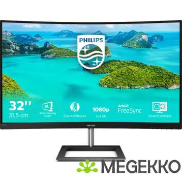 Philips E-Line E1 322E1C/00 32  Full HD Curved VA Monitor, Verzenden
