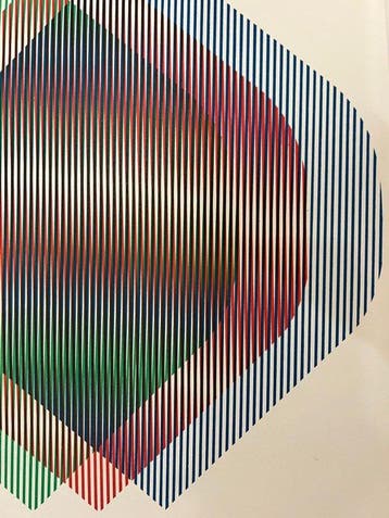 Carlos Cruz-Diez (1923-2019) - Exposition à la Galerie, Antiek en Kunst